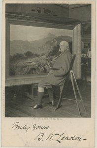 Portrett av Benjamin Williams leder av English Photographer