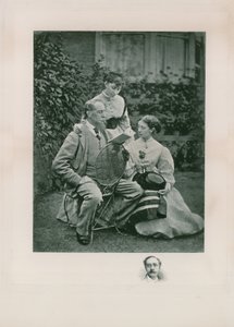 Portrett av Charles Dickens av English Photographer