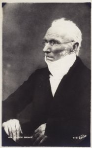Portrett av pastor Patrick Bronte av English Photographer