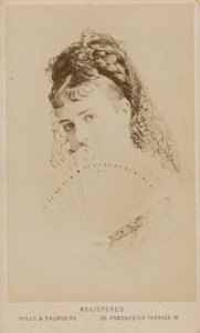 Portrett av den prostituerte Mabel Gray av English Photographer