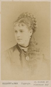 Portrett av den prostituerte Mabel Gray av English Photographer