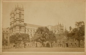 Postkort fra Westminster Abbey av English Photographer