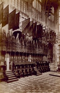 Postkort fra Westminster Abbey av English Photographer