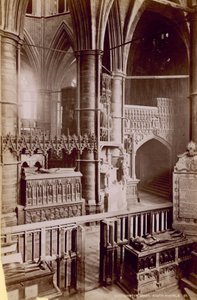 Postkort fra Westminster Abbey av English Photographer
