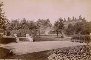 Postkort med Inner Temple Gardens av English Photographer