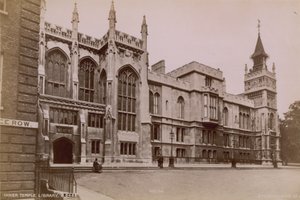 Postkort med Inner Temple Library av English Photographer