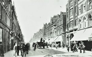 Powis Street, Woolwich: generell oversikt, 1890 av English Photographer