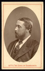 Prins Alfred, hertug av Edinburgh av English Photographer