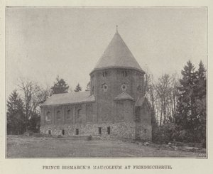 Prins Bismarcks mausoleum i Friedrichsruh av English Photographer
