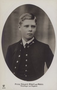Prins Edward Albert av Wales (s/h-bilde) av English Photographer