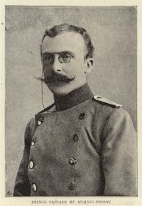 Prins Edward av Anhalt-Dessau av English Photographer
