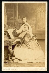 Prinsesse Alexandra og prinsesse Dagmar av English Photographer