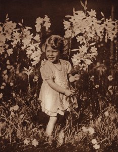 Prinsesse Elizabeth i hagen av English Photographer