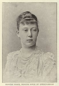 Prinsesse Marie, Prinsesse Royal av Anhalt-Dessau av English Photographer