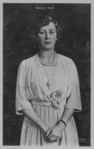 Prinsesse Mary (s/hvitt bilde) av English Photographer
