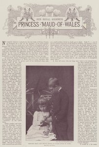 Prinsesse Maud og prins George av Wales (hertug av York)