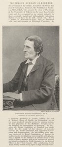Professor Burdon Sanderson, FRS, president i British Association av English Photographer