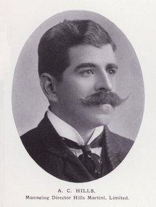 Prominent Men of London: A C Hills (s/hv-bilde) av English Photographer