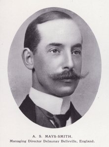 Prominent Men of London: AS Mays-Smith (s/hvitt-bilde) av English Photographer