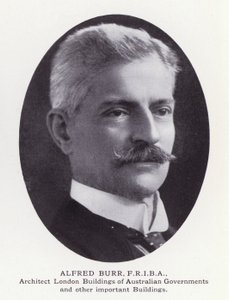 Prominent Men of London: Alfred Burr (s/hv-bilde) av English Photographer