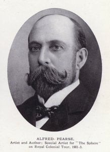 Prominent Men of London: Alfred Pearse (s/hv-bilde) av English Photographer