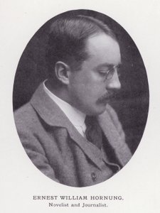 Prominente menn fra London: Ernest William Hornung (s/hvitt-bilde) av English Photographer