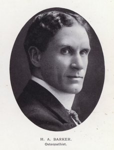 Prominent Men of London: HA Barker (s/hv-bilde) av English Photographer