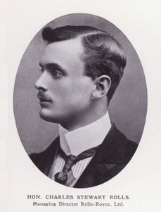 Prominent Men of London: Hon Charles Stewart Rolls (s/hv-bilde) av English Photographer