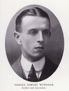 Prominente menn fra London: Horace Cowley Wyndham (s/hvitt-bilde) av English Photographer