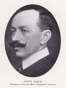 Prominent Men of London: Louis Carle (s/hv-bilde) av English Photographer