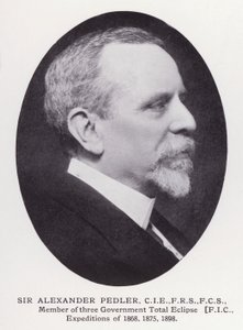 Prominente menn fra London: Sir Alexander Pedler (s/hvitt-bilde) av English Photographer