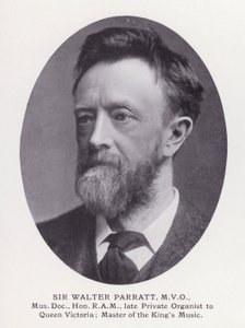 Prominent Men of London: Sir Walter Parratt (s/hv-bilde) av English Photographer
