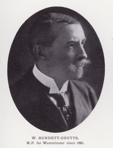 Prominent Men of London: W Burdett-Coutts (s/hvitt-bilde) av English Photographer