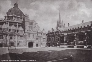 Quadrangle Brasenose College, Oxford av English Photographer