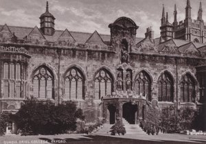 Quadrangle Oriel College, Oxford av English Photographer