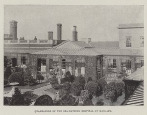 Quadrangle av Sea-Bathing Hospital i Margate av English Photographer