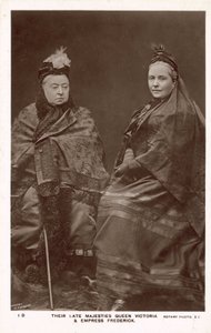 Dronning Victoria, keiserinne Frederick av English Photographer