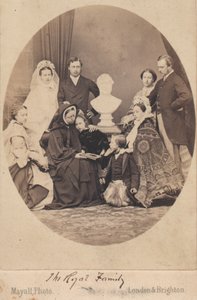 Dronning Victoria og Prins Albert av English Photographer