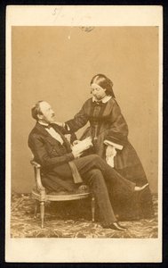 Dronning Victoria og Prins Albert av English Photographer