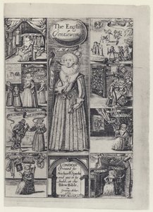 R Brathwait, The English Gentlewoman, M Sparke 1631 (s/hvitt-bilde) av English Photographer