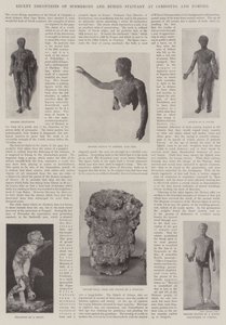 Nylige funn av nedsenkede og begravede statuer ved Cerigotto og Pompeii av English Photographer