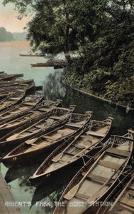 Regent's Park, London, The Boat Station (bilde) av English Photographer