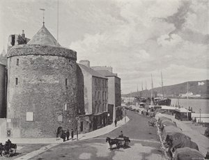 Reginalds Tower and the Quay, Waterford av English Photographer