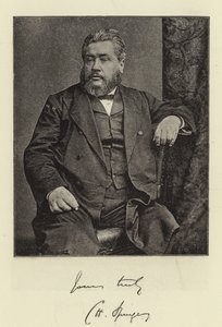 Rev CH Spurgeon av English Photographer