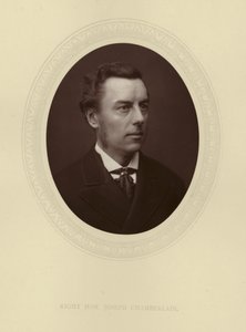 Høyre Hon. Joseph Chamberlain av English Photographer