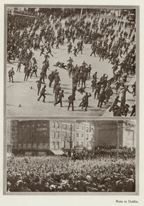 Opptøyer i Dublin av English Photographer
