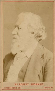 Robert Browning, poet av English Photographer