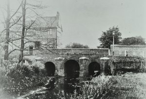 Roe Bridge, Mitcham Lane, 1897 av English Photographer