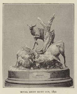 Royal Ascot Hunt Cup, 1891 av English Photographer