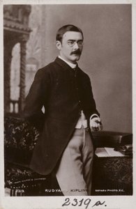 Rudyard Kipling (1865–1936), engelsk novelleforfatter, poet og romanforfatter av English Photographer